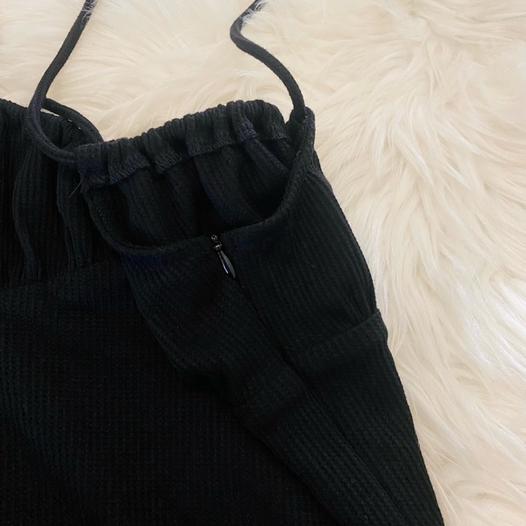 Princess Polly Slow Dancing Mini Dress Black - Picture 9 of 11